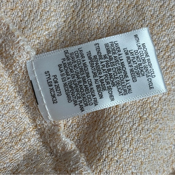 Bobeau Cardigan Cream Color - Picture 4 of 5